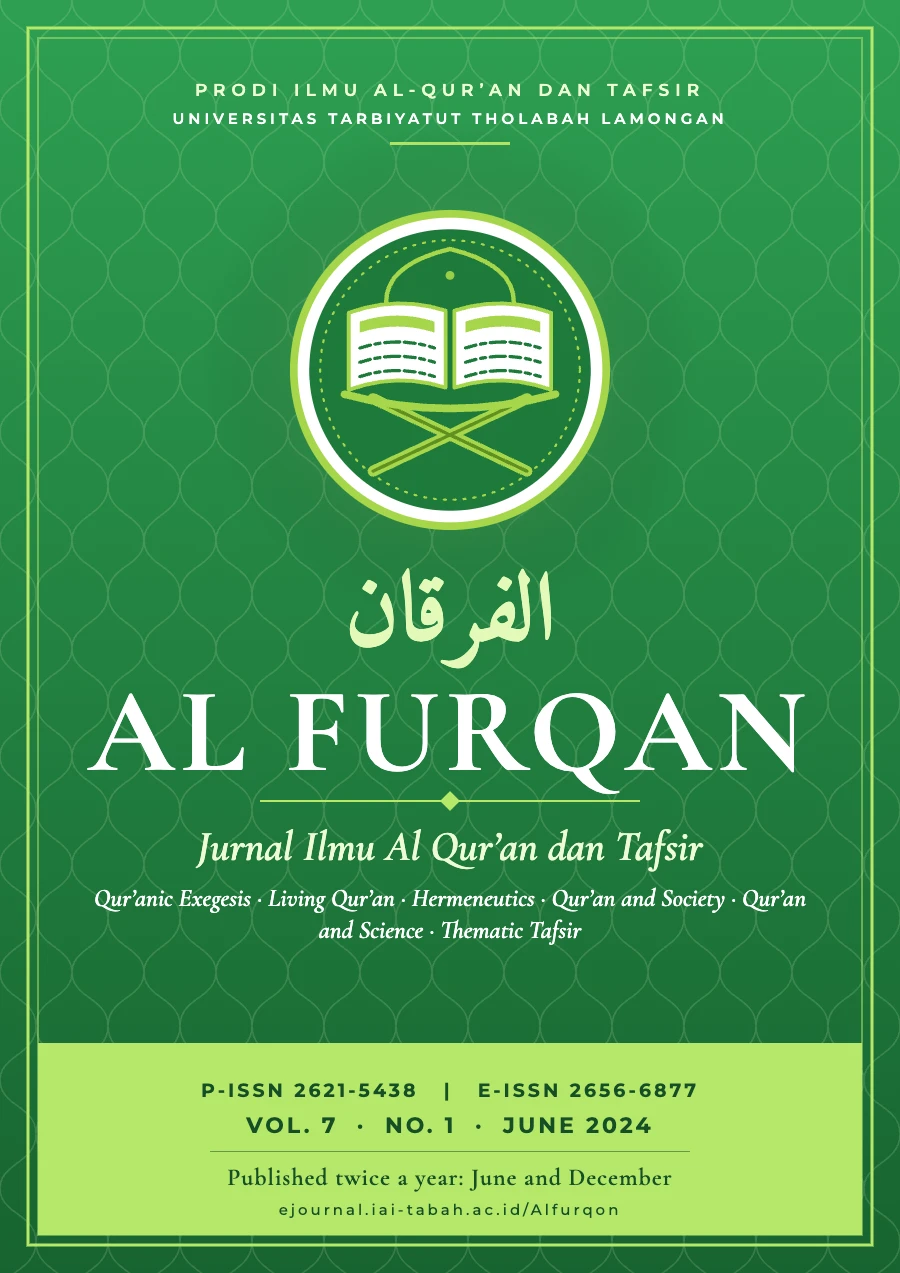 Cover of Al Furqan, VOL. 7 · NO. 1 · JUNE 2024