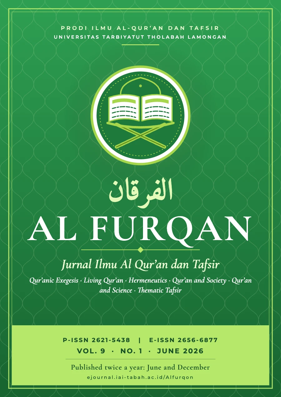 Cover of Al Furqan, VOL. 9 · NO. 1 · JUNE 2026