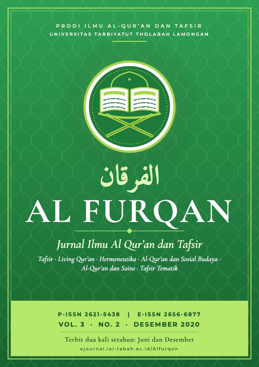 Sampul Al Furqan, VOL. 3 · NO. 2 · DESEMBER 2020