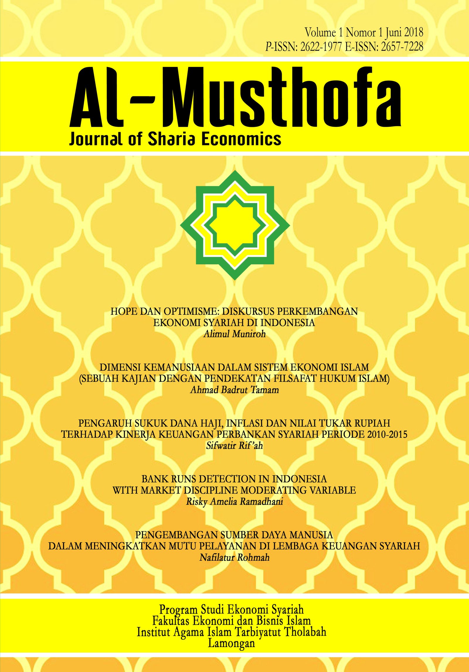 Vol. 1 No. 1 (2018)