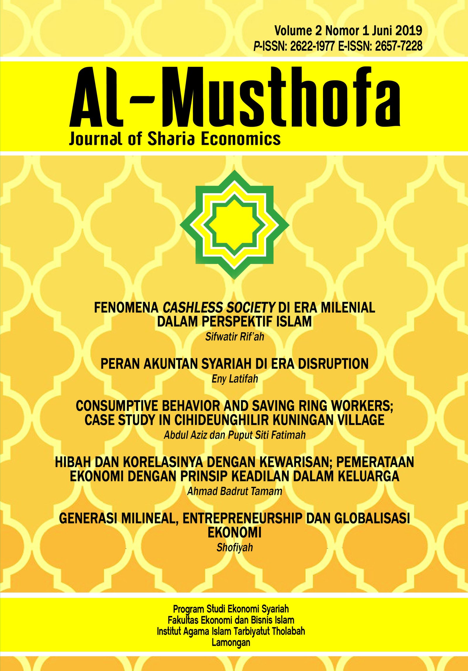Vol. 2 No. 1 (2019)