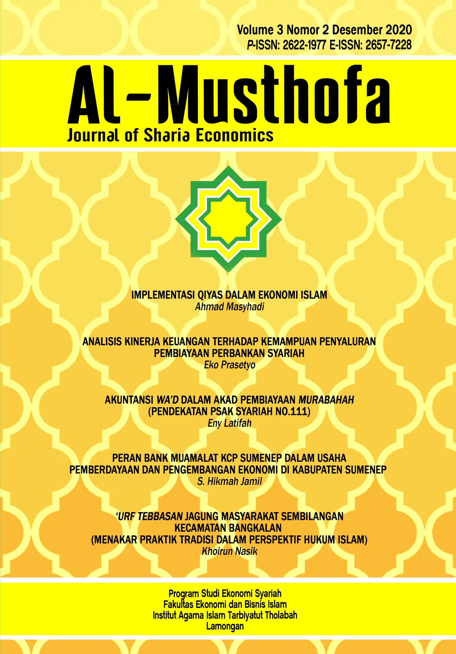 Vol. 3 No. 1 (2020)