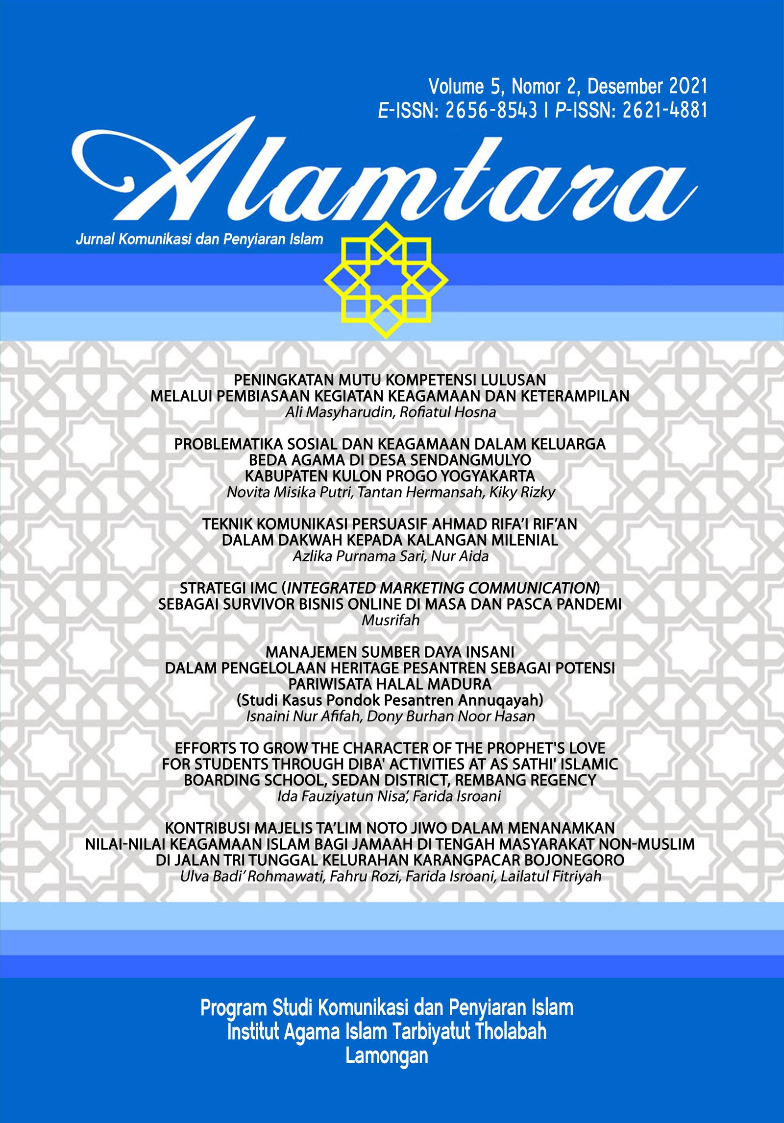 Vol 5 No 2 (2021)